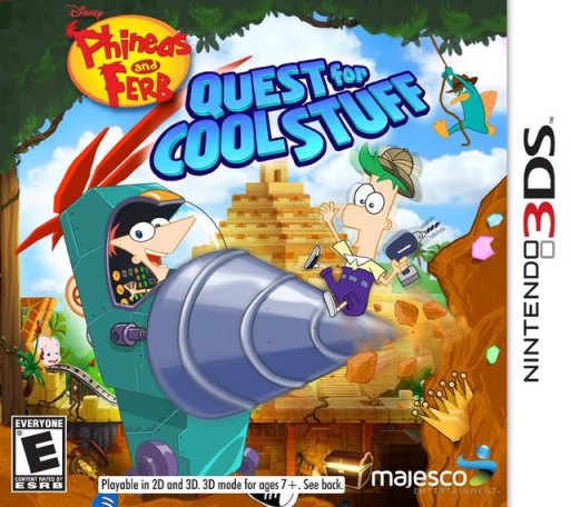 Phineas and Ferb: Quest for Cool Stuff box art