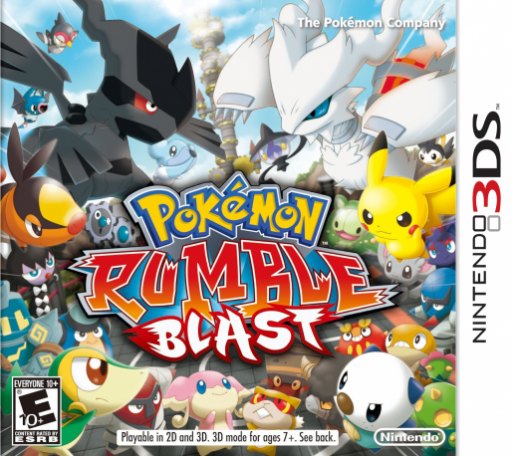 Pokemon Rumble Blast box art