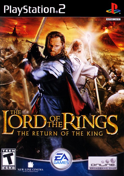 The Lord of the Rings: The Return of the King box art