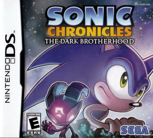 Sonic Chronicles: The Dark Brotherhood box art