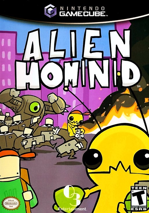Alien Hominid box art