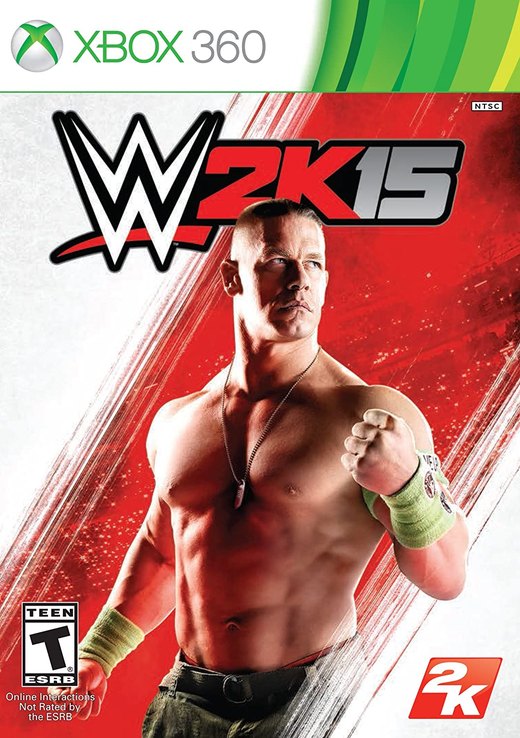 WWE 2K15 box art