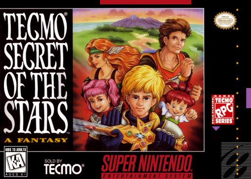 Tecmo Secret of the Stars box art