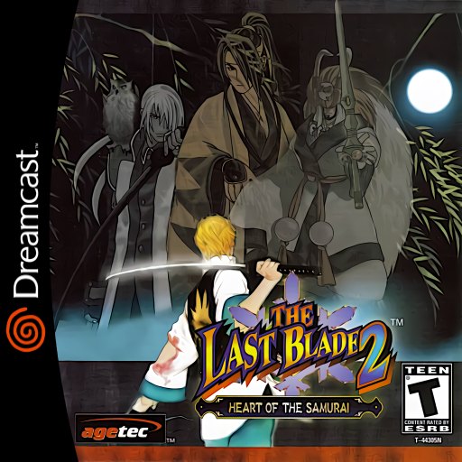 The Last Blade 2: Heart of the Samurai box art