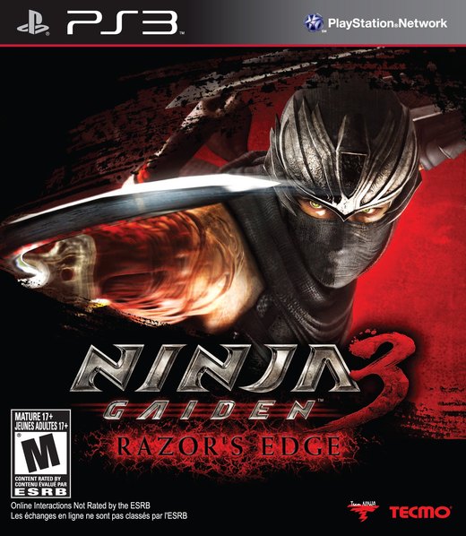 Ninja Gaiden 3: Razor's Edge box art