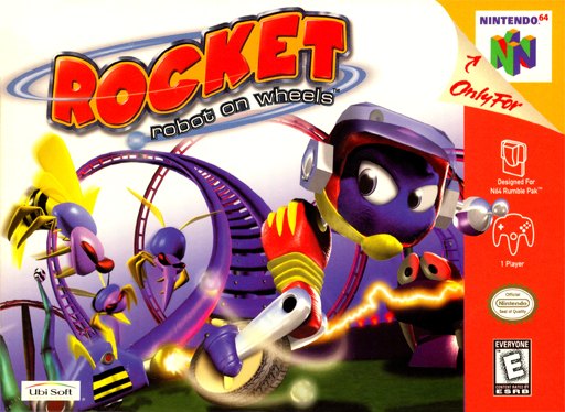 Rocket: Robot on Wheels box art