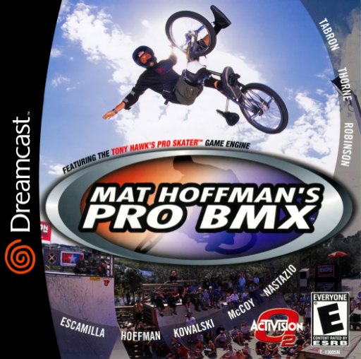 Mat Hoffman's Pro BMX box art