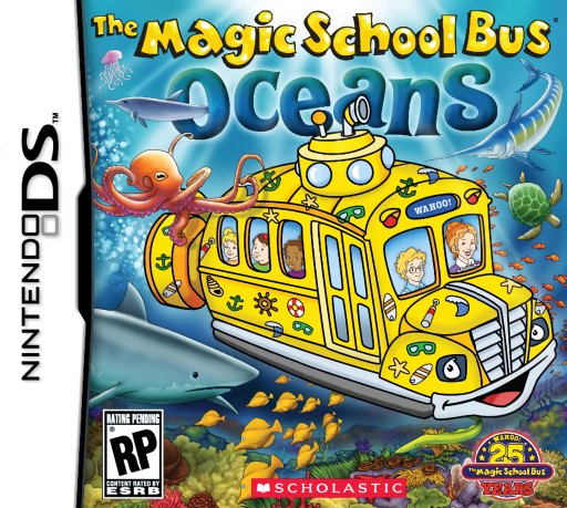 The Magic School Bus: Oceans box art