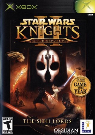 Star Wars: Knights of the Old Republic II box art