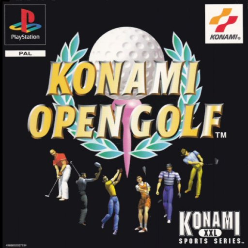 Konami Open Golf box art