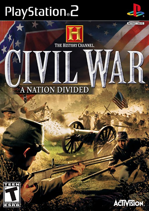 The History Channel: Civil War: A Nation Divided box art