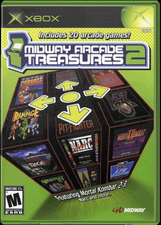 Midway Arcade Treasures 2 box art