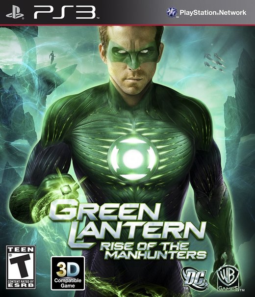 Green Lantern: Rise of the Manhunters box art