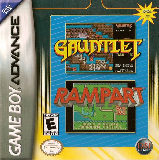 Gauntlet / Rampart box art