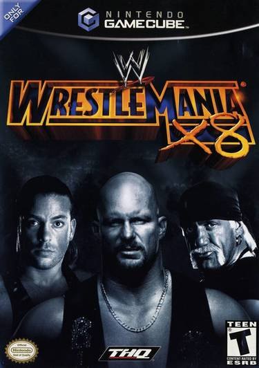 WWE WrestleMania X8 box art