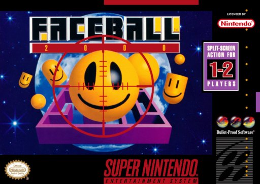 Faceball 2000 box art