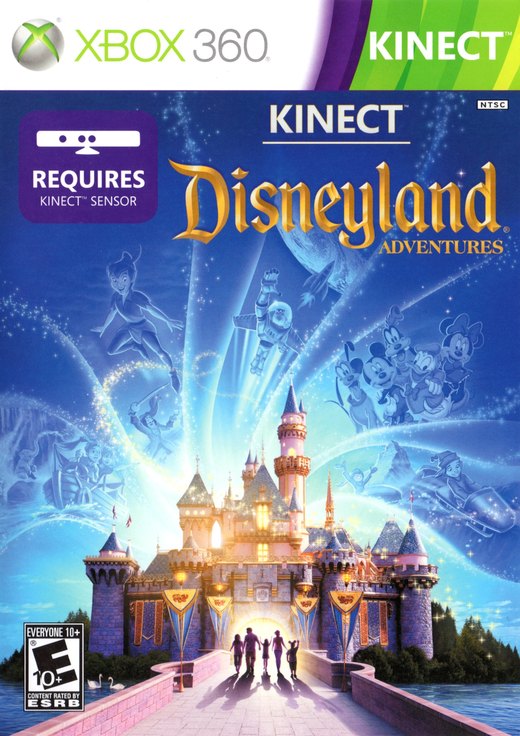 Kinect: Disneyland Adventures box art