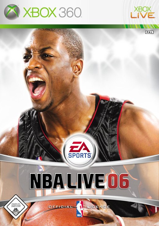 NBA Live 06 box art