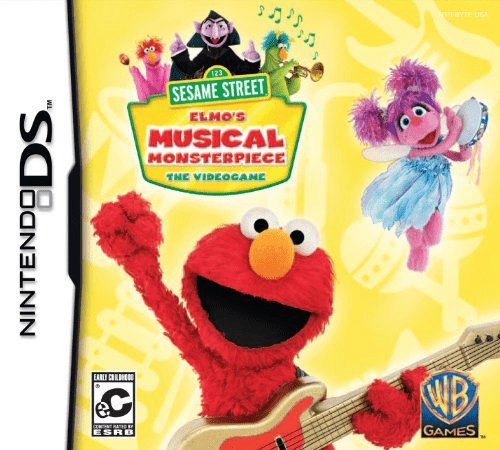 Sesame Street: Elmo's Musical Monsterpiece box art