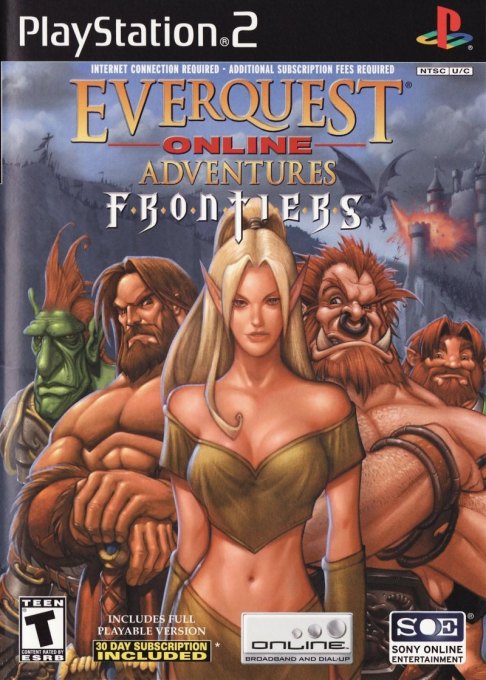 EverQuest: Online Adventures: Frontiers box art