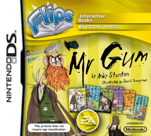 Flips 6 Book Pack: Mr Gum by Andy Stanton box art