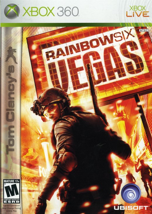 Tom Clancy's Rainbow Six: Vegas box art