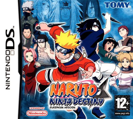 Naruto: Ninja Destiny: European Version box art
