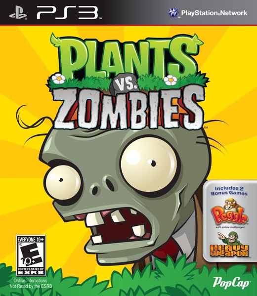 Plants vs Zombies box art