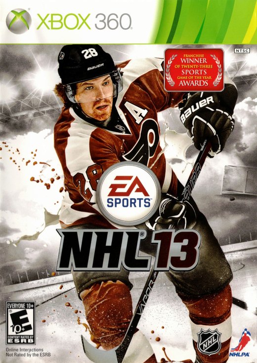 NHL 13 box art