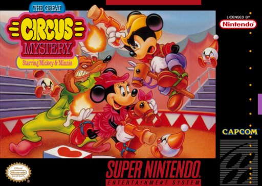 The Great Circus Mystery Starring Mickey _ Minnie box art