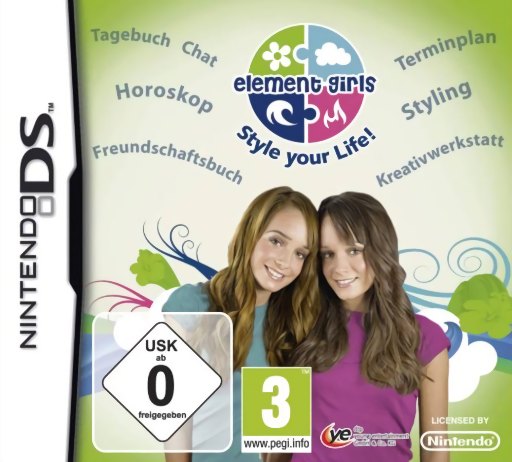 Element Girls: Style Your Life! box art