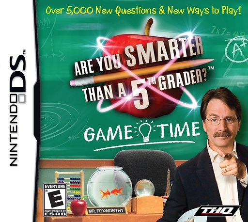 Are You Smarter than a 5th Grader: Game Time box art
