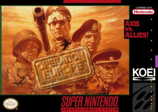Operation Europe: Path to Victory 1939-45 box art