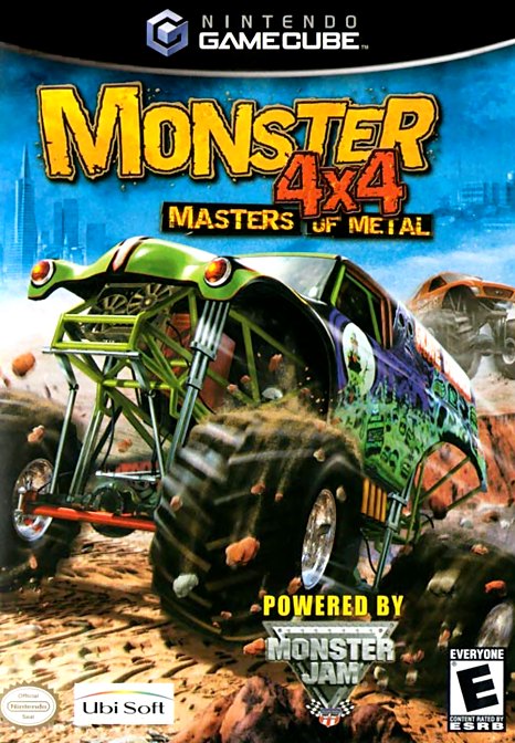 Monster 4x4: Masters of Metal box art