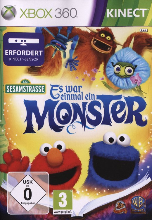 Sesame Street: Once Upon a Monster box art