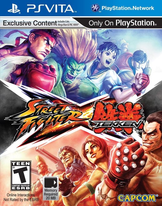 Street Fighter X Tekken box art