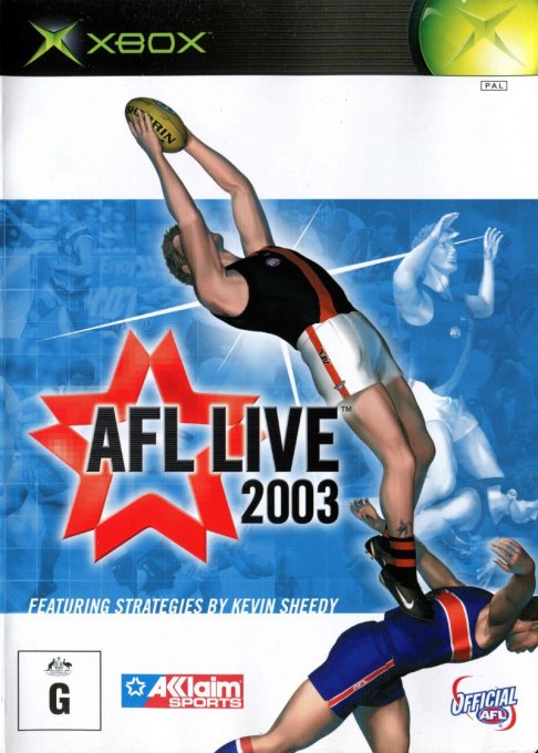 AFL Live 2003 box art