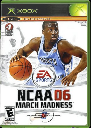 NCAA March Madness 06 box art