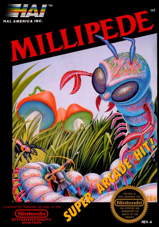 Millipede box art