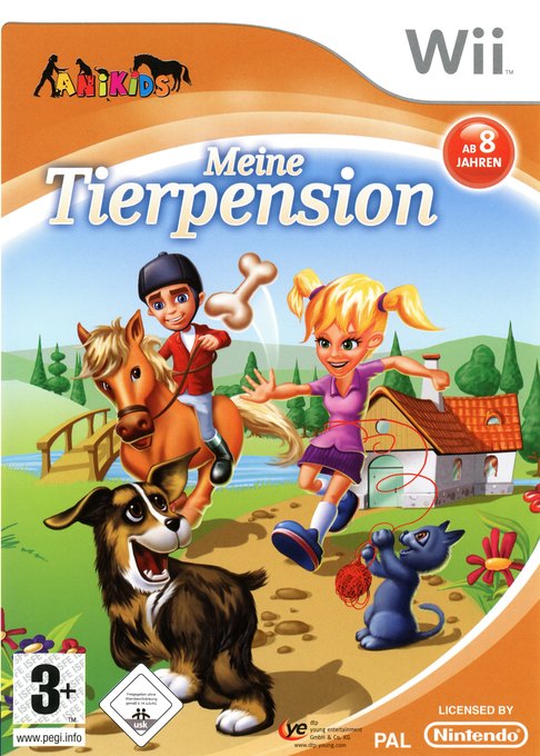 Mijn Dierenpension: Verzorg en Speel met de Leukste Dieren! box art
