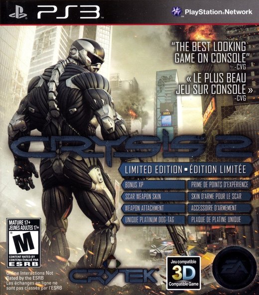 Crysis 2: Limited Edition box art
