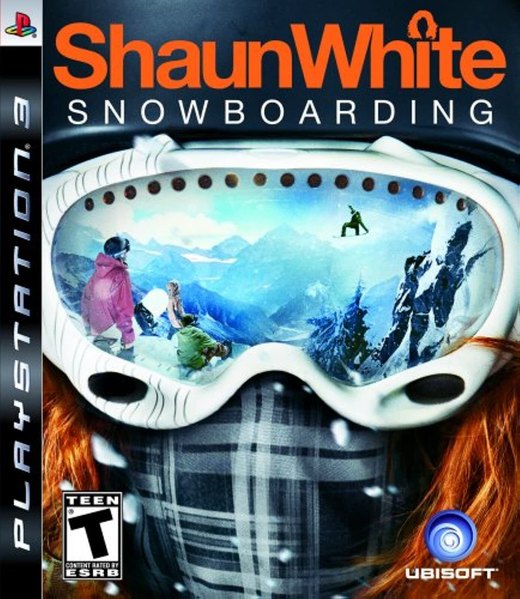 Shaun White Snowboarding box art