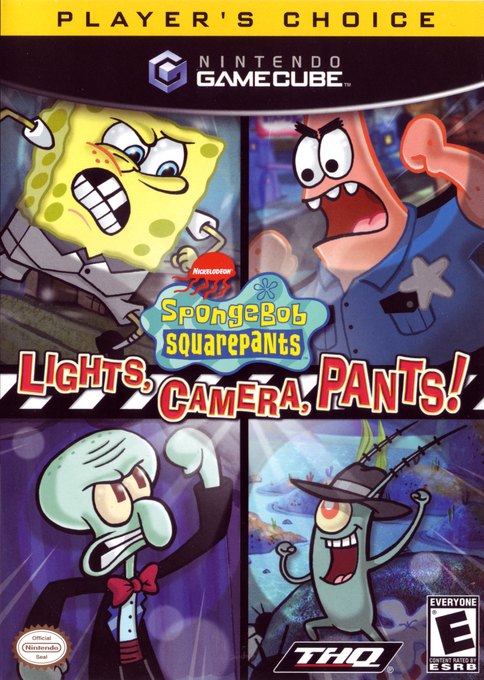 Nickelodeon SpongeBob Schwammkopf: Film ab! box art