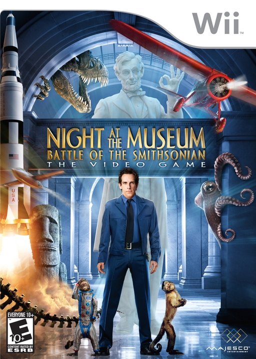 Night at the Museum_ Battle of the Smithsonian: The Video Game box art