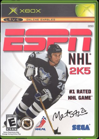 ESPN NHL 2K5 box art