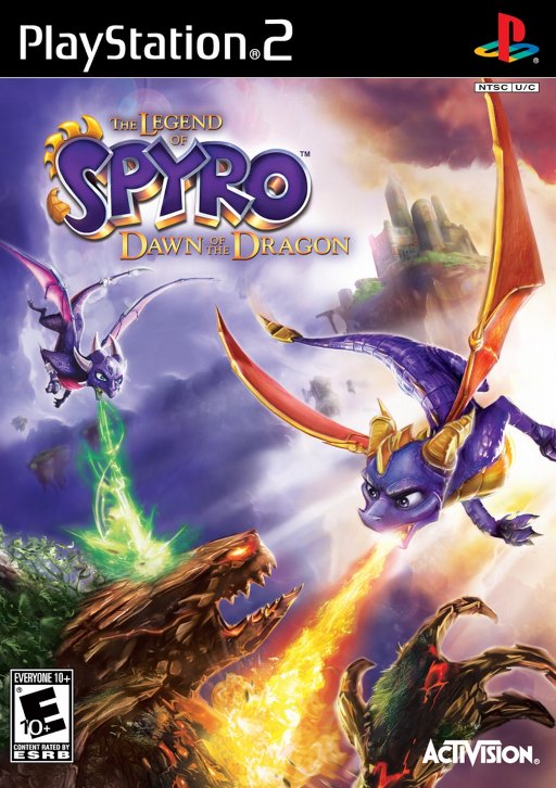 The Legend of Spyro: Dawn of the Dragon box art