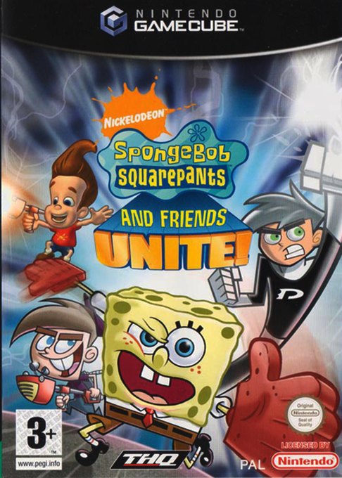Nickelodeon SpongeBob SquarePants and Friends Unite! box art