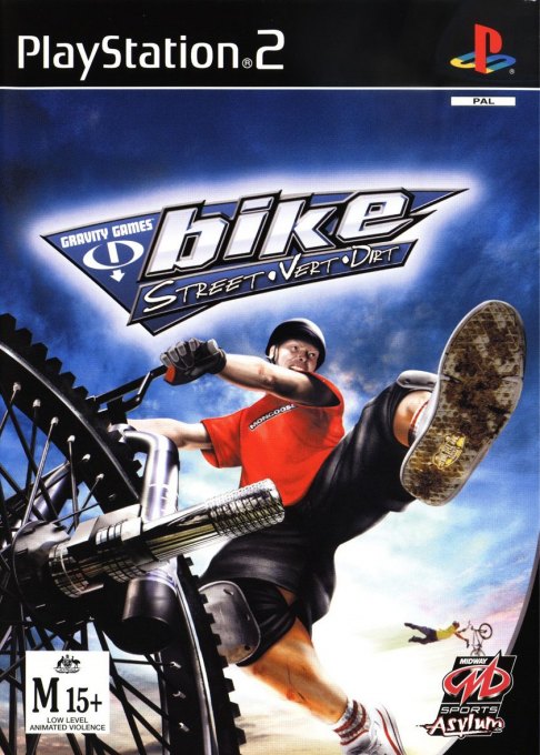 Gravity Games Bike: Street. Vert. Dirt. box art