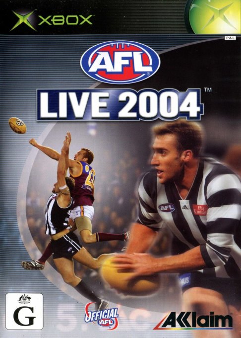 AFL Live 2004 box art
