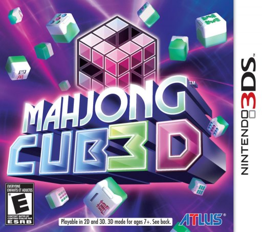 Mahjong Cub3D box art